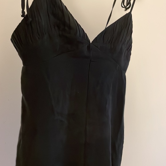 Zara Black Romper with adjustable shoulder straps ties in Size Medium - Picture 17 of 17